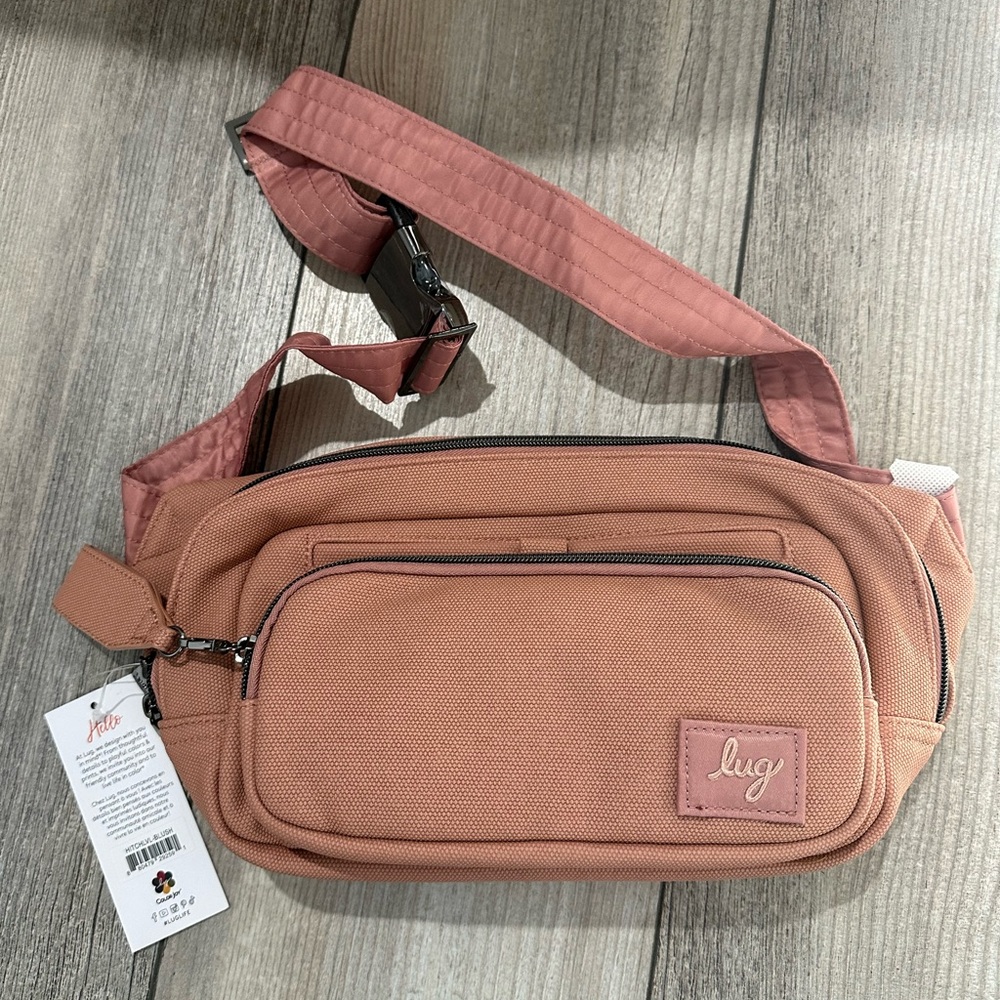 Lug Hitch Belt Sling Bag NWT Blush Pink NWT
